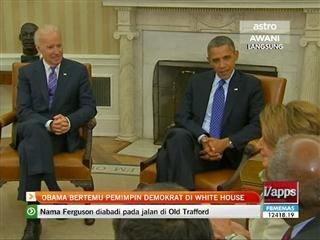 Obama bertemu pemimpin demokrat di White House