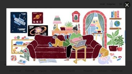 Google conmemora el 8M con un doodle