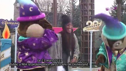 Exclu vidéo : Public était avec Amel Bent, Ludivine Sagnier et Joyce Jonathan à Disneyland !