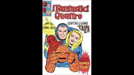 I FANTASTICI QUATTRO---CONTRO L,UOMO TALPA