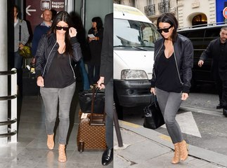 Exclu Vidéo : Kim Kardashian : petite virée parisienne avant le défilé Valentino !