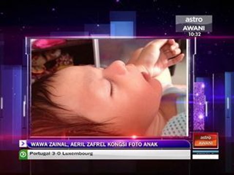 Wawa Zainal, Aeril Zafrel kongsi foto anak