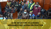 Over 100 motor cycle riders arraigned for causing obstruction