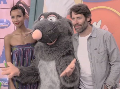 Exclu Vidéo : Sonia Rolland et Jalil Lespert : le couple fan de Disneyland Paris a testé le manège Ratatouille !