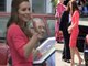 Exclu Vidéo : Kate Middleton : elle s'est affichée ce matin toujours aussi belle mais trop mince... Inquiétant !