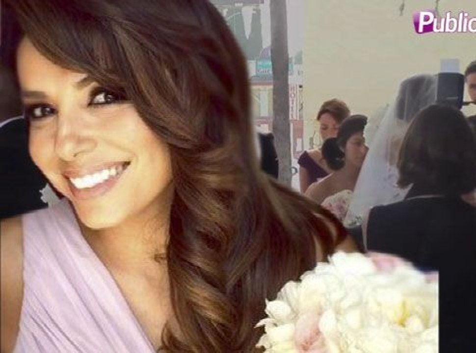 Exclu Vidéo : Eva Longoria en demoiselle d'honneur "so in love" de Jose Antonio !