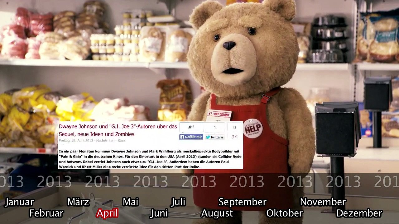 Was bisher geschah... alle wichtigen News zu 'Ted 2' auf einen Blick!