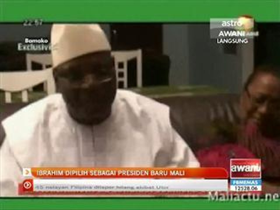 Ibrahim dipilih sebagai presiden baru Mali