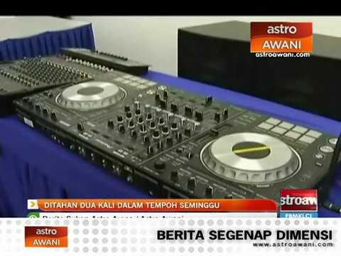 Ditahan dua kali dalam tempoh seminggu