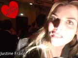 Exclu vidéo : Justine Fraïoli : 