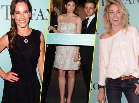 Exclu Vidéo : Ambiance glam' et diamant chez Tiffany & Co avec Jessica Biel et une ribambelle de stars...