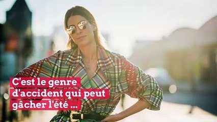 Laury Thilleman victime d'un grave accident, elle finit aux urgences