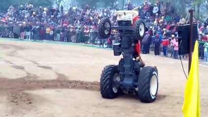 Tractor dangerous 360 stunt latest
