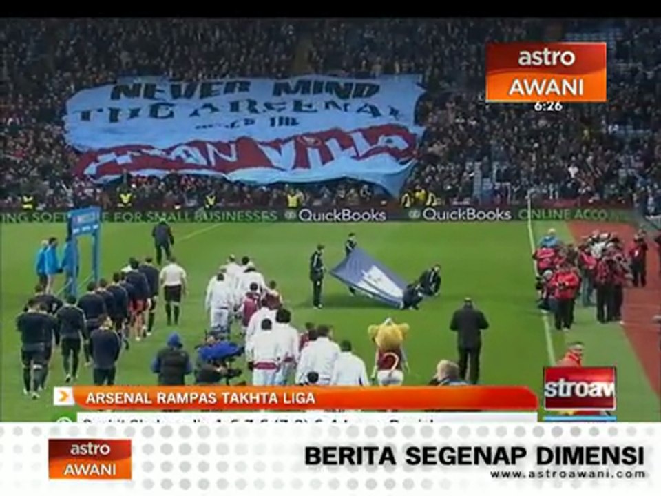 Arsenal rampas takhta liga