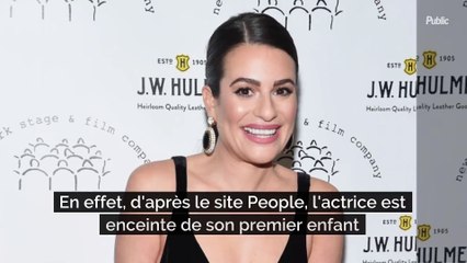 Glee : L'actrice Lea Michele attend son premier enfant !