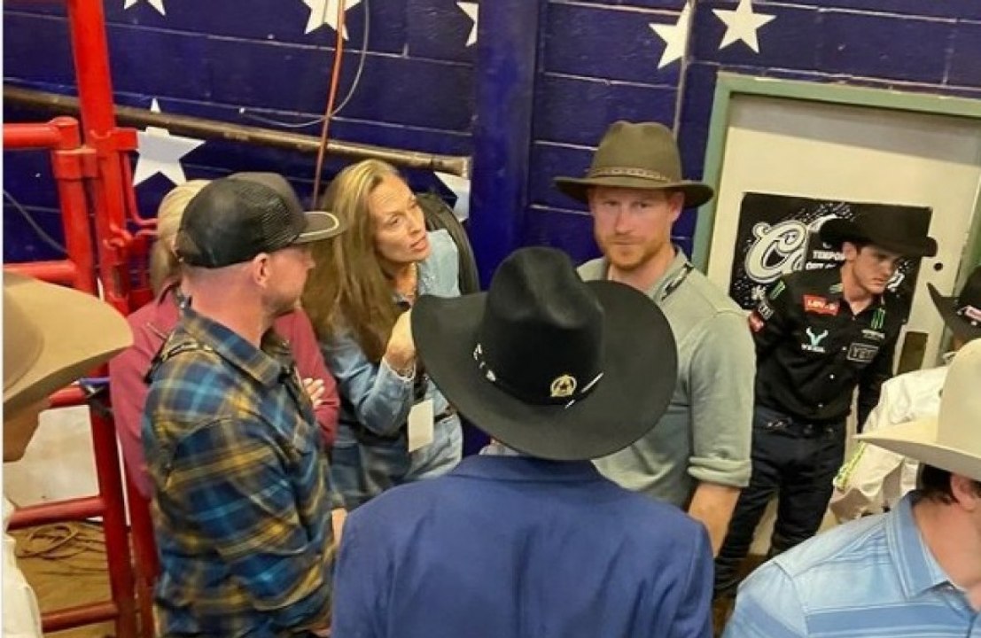 Prinz Harry: Überraschungsbesuch beim Rodeo in Texas