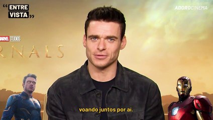 Eternos Entrevista com Gemma Chan e Richard Madden Legendada