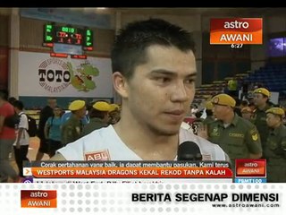 Westport Malaysia Dragons kekal rekod tanpa kalah