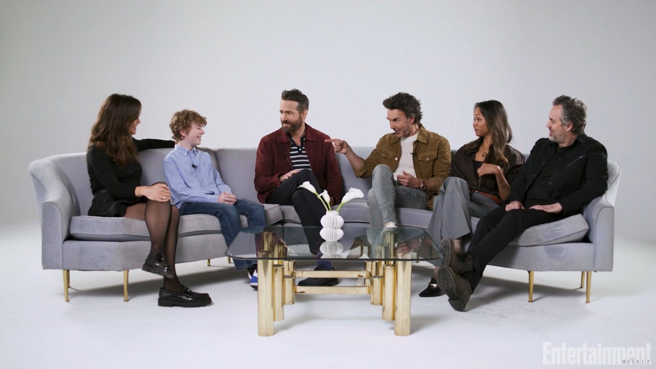 Around the Table with 'The Adam Project'