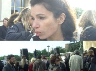 Exclu Vidéo : Aure Atika s'exprime à la manifestation BringBackOurGirls : "C'est aux hommes de montrer l'exemple" !