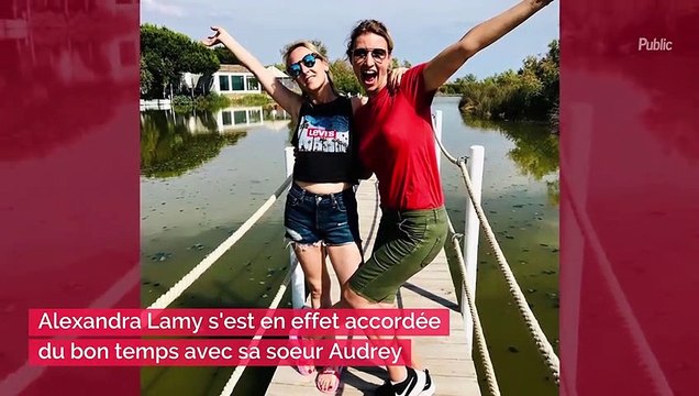 Alexandra Lamy : En vacances avec sa soeur Audrey, elle s'affiche en bikini