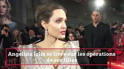 Angelina Jolie : Elle se confie sur l’opération de ses deux filles