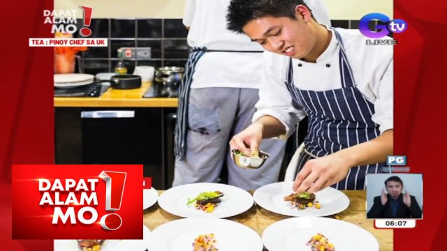 Dapat Alam Mo!: Pinoy chef na bida sa isang cooking show sa UK, kilalanin!