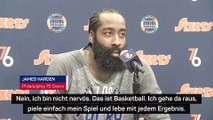 Harden: ”Nicht nervös