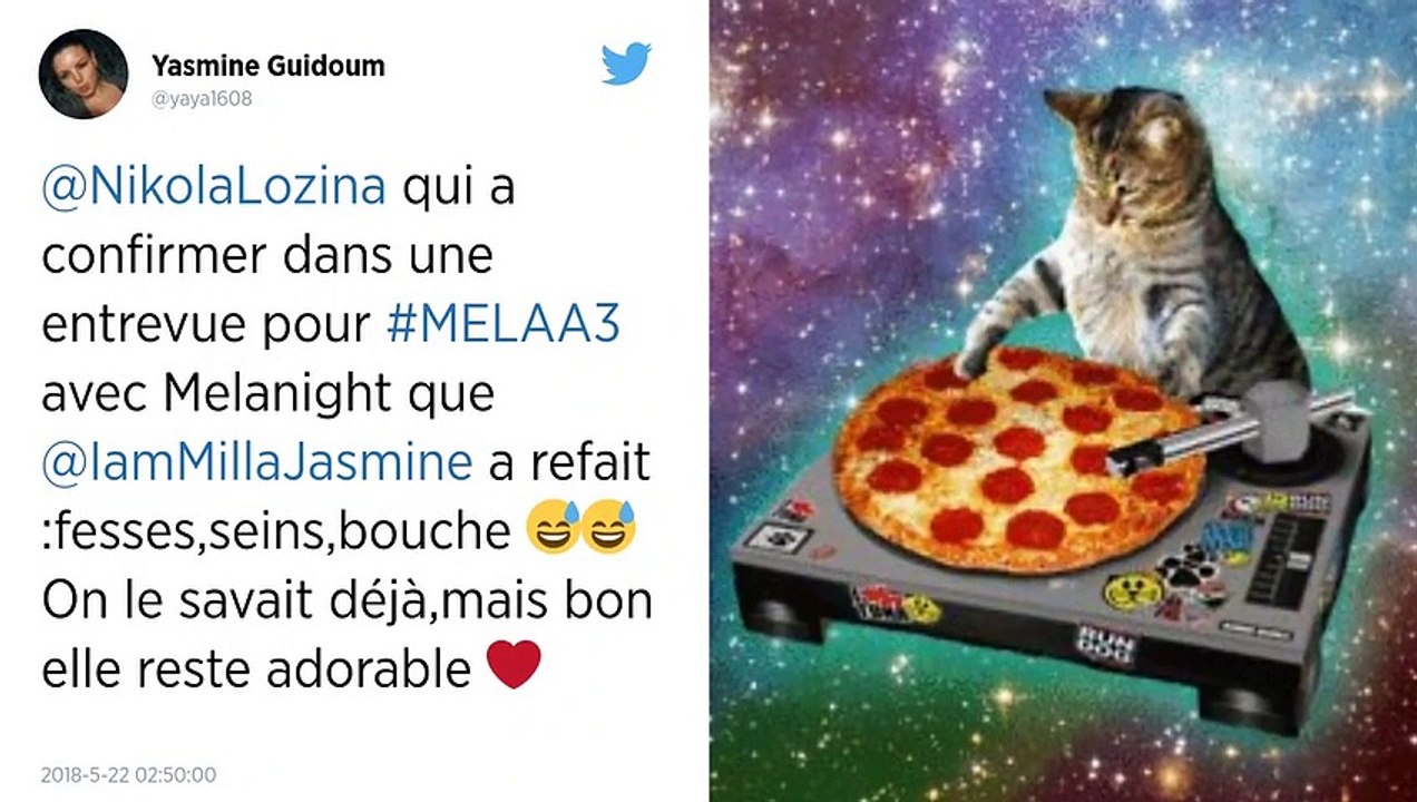 Revue de tweets : MELAA 3 : Laura Lempika séduit les internautes !