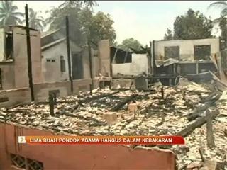 5 pondok agama hangus terbakar