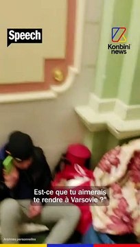 Ukraine : Merlin a loué un bus pour secourir les réfugiés africains l SPEECH