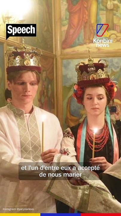 Ukraine : Ce couple s'est mariés pendant la guerre pour pouvoir aller combattre