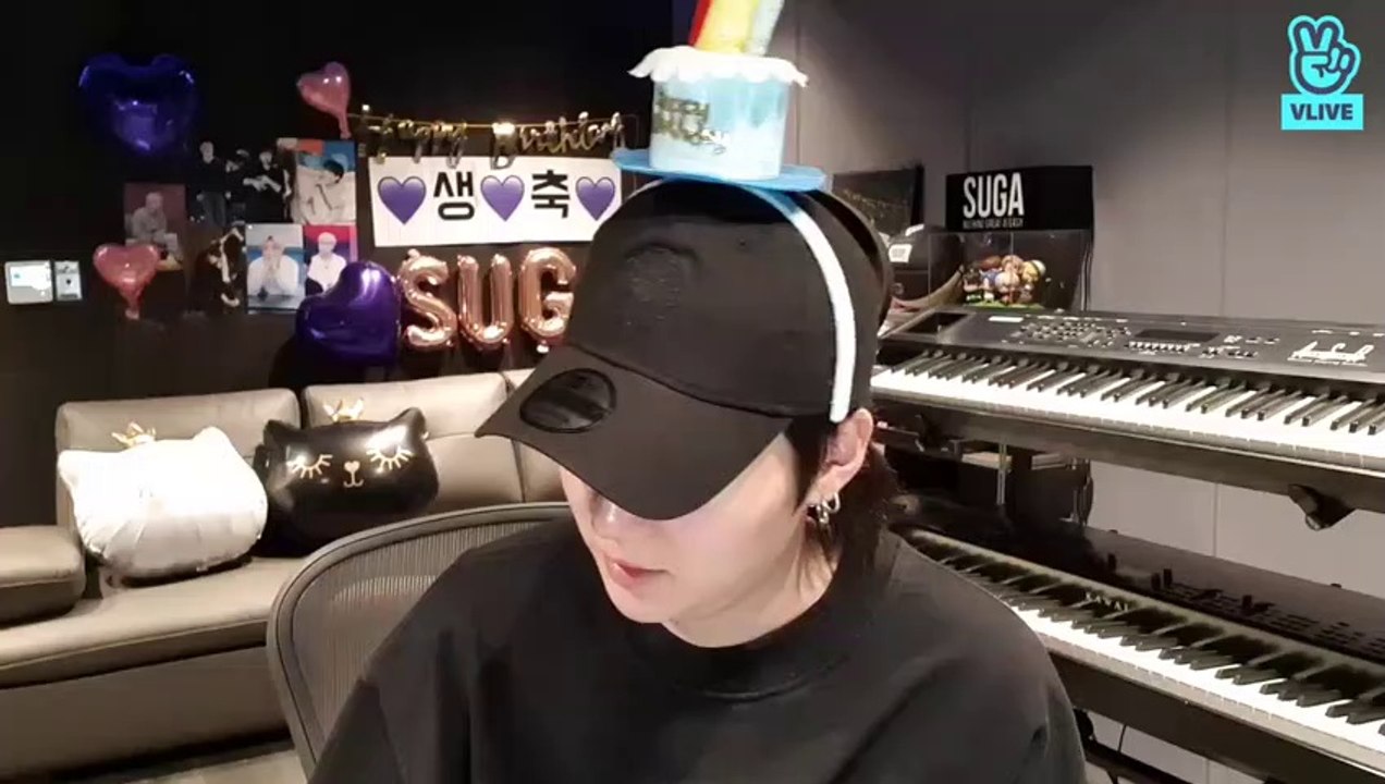 BTS Suga VLive Yoongi Birthday Vlive 8 March 2022 | BTS LIVE