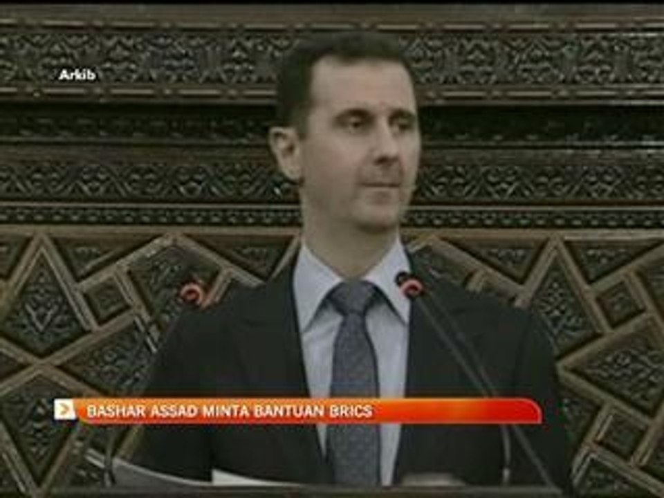 Bashar Assad minta bantuan Brics
