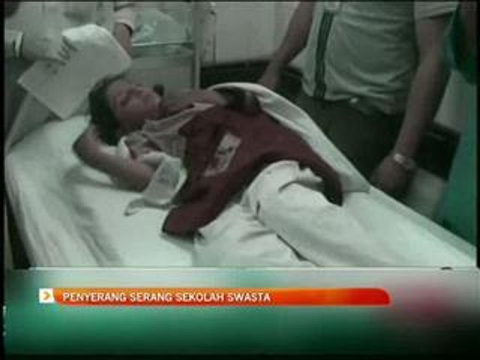 Penyerang serang sekolah swasta