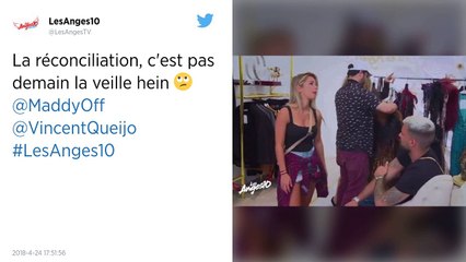 Revue de tweets : Rien ne va plus entre Vincent et Maddy (Les Anges)