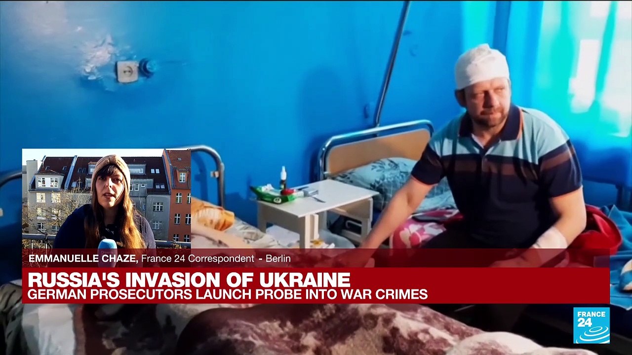 German prosecutors launch probe into Ukraine war crimes