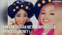 Kim Kardashian : métamorphosée en princesse Disney par Kandee Johnson !