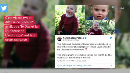 Kate Middleton publie des photos inédites du prince louis