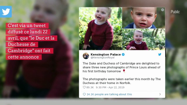 Kate Middleton publie des photos inédites du prince louis