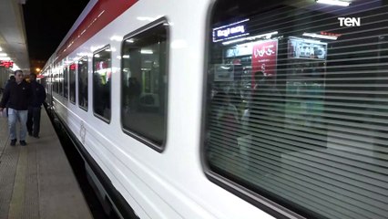 تشغيل قطار الدرجة الثالثة المكيفه الذي ينطلق لاول مره في تاريخ حديد مصر