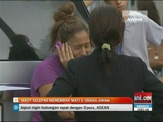 Maut selepas menembak mati 6 orang awam