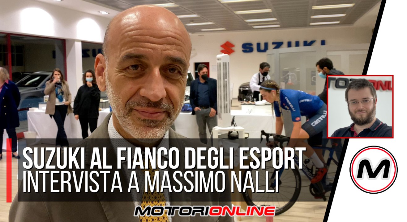 SUZUKI ITALIA E LA NAZIONALE DI CICLISMO ESPORT...