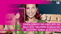 Pregnant Sharna Burgess: Why I Don't Compare Myself to Brian's Ex Megan Fox
