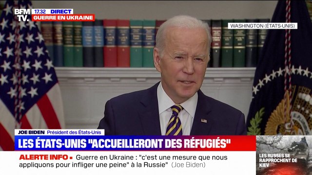 Joe Biden: Nous avons adopté les sanctions les plus dures et cela a fortement touché l'économie russe