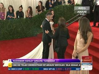 Kediaman Ashley Greene terbakar