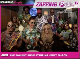 Zapping Public TV n°885 :  Madonna et Jimmy Fallon reprennent le tube "Holidays"... résultat bluffant !