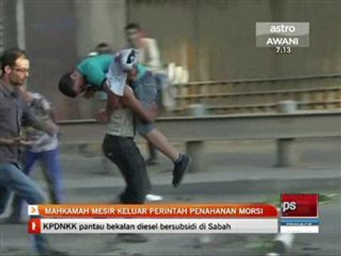 Mahkamah Mesir keluar perintah penahanan Morsi
