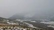 Serra da Estrela pintou-se hoje de branco