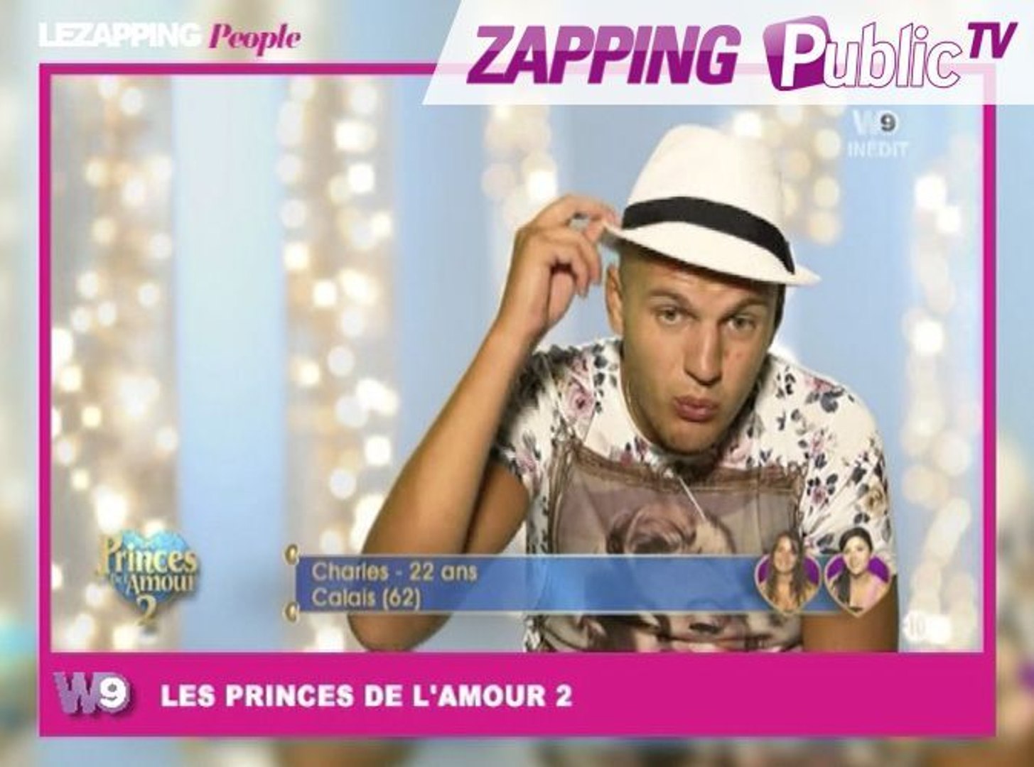 Charles Les Princes De L Amour Zapping Public TV n°818 : Charles (Les princes de l'amour) : "Je suis  dégueulasse" ! - Vidéo Dailymotion